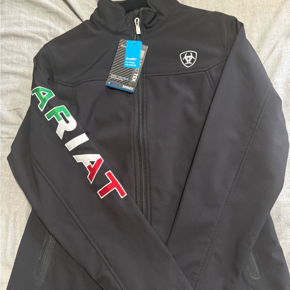 Ariat Women’s Black Windbreaker with Logo Accents - Original